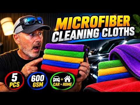 Thick and Bright Microfiber Cleaning Cloths review thumbnail